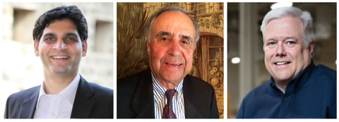 original The North American Manufacturing Research Institute announced award winners in a ceremony Thursday at its 51st North American Manufacturing Research Conference. Winners included, from left, Jaydeep Karandikar, PhD, Oak Ridge National Laboratory, who received the S.M. Wu Research Implementation Award; Serope Kalpakjian, FSME, Professor Emeritus, Illinois Institute of Technology, who received the Outstanding Lifetime Service Award; and Scott Smith, PhD, Fellow SME, section head for Precision Manufacturing and Machining at Oak Ridge National Laboratory, who was selected to present the Founders Lecture. (Photo: Business Wire)