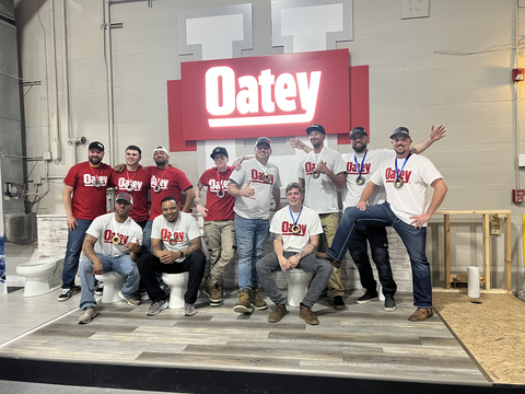 Oatey Co. recently welcomed members of its award-winning Ambassador Program to its global headquarters for a two-day immersive event, featuring hands-on training, installation competitions, product ideation and more . (Photo: Oatey)
