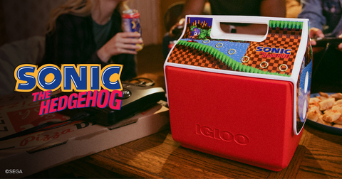 Igloo's First 16-Bit Collaboration: A Special Edition Sonic the Hedgehog Playmate Cooler (Photo: Business Wire)