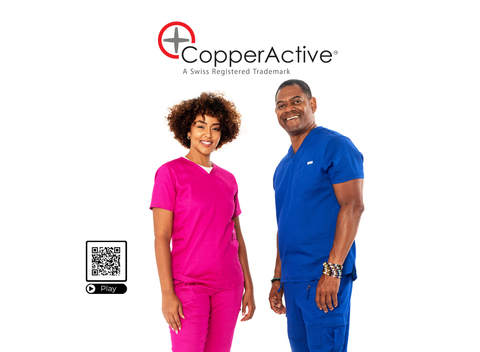 Swiss Precision is an Eco HealthTech apparel brand, blending copper and natural organic fabrics for the medical scrub, uniform, and accessories markets. By combining copper’s antimicrobial benefits with design for fit and style, our fabrics are lightweight, wash durable, moisture wicking, as well as odor-free. (Photo: Business Wire)