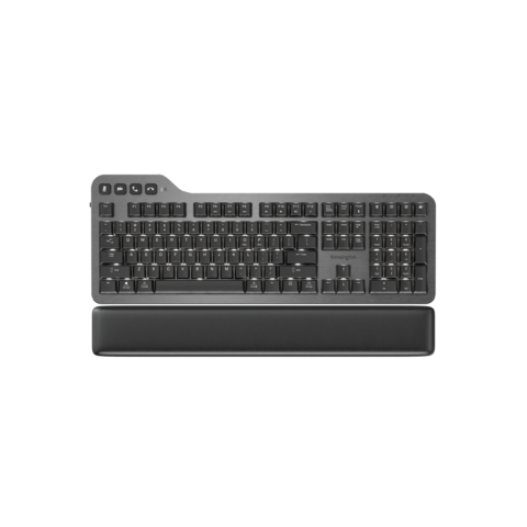 The new Kensington MK7500F QuietType Pro Silent Wireless Mechanical Keyboard with Meeting Controls streamlines video conferences, minimizes keystroke noise, and delivers excellent tactile feel to provide a premium typing experience for professionals. (Photo: Business Wire)