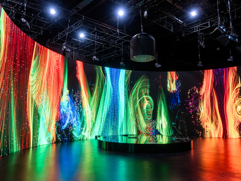 Multi-million dollar, in-camera, state-of-the-art Virtual Production LED Wall will be the largest of its kind in South Florida, offering immersive real time environments, Unreal Engine, in-camera motion tracking and real-time rendering. (Photo: Business Wire)