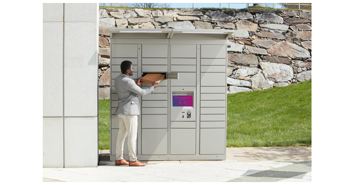 Pitney Bowes Expands ParcelPoint Smart Locker Solutions with Outdoor Lockers and Workplace Day
