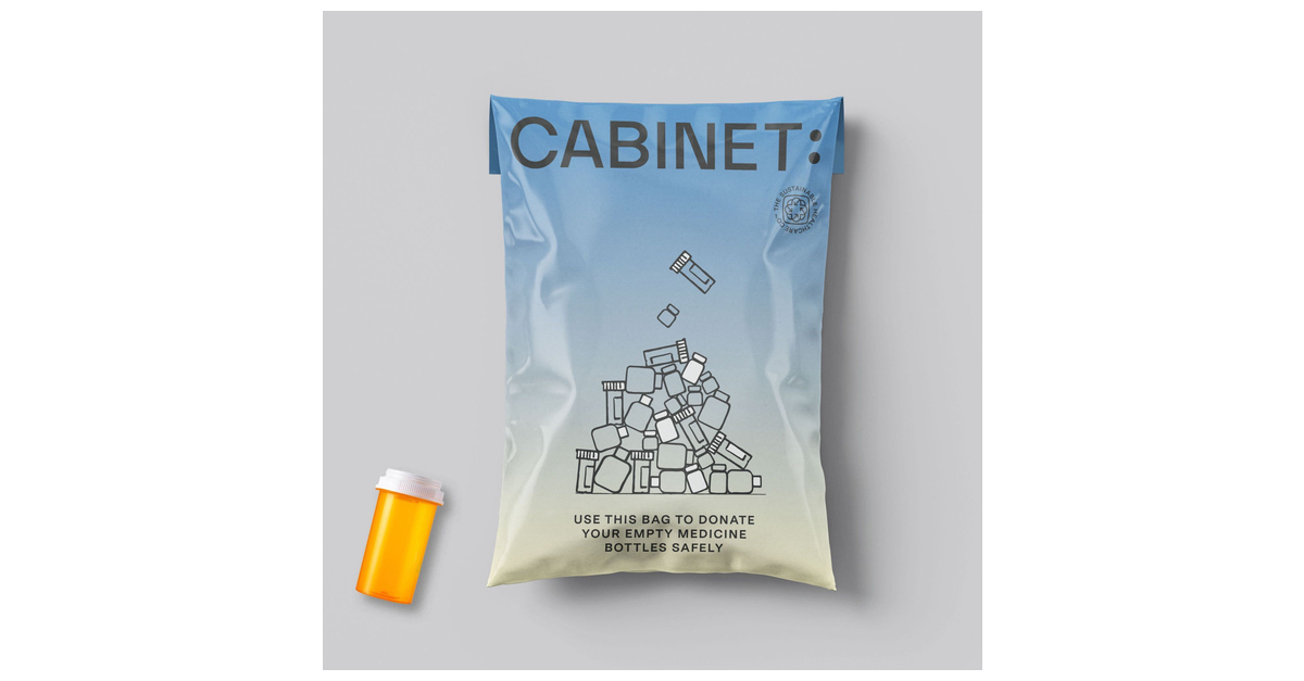 Cabinet Refresh Plastic Medicine Bottle Recycling Bag