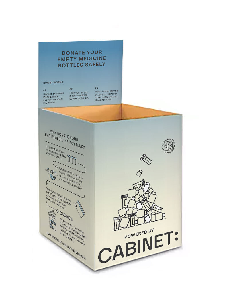 Cabinet Refresh Plastic Medicine Bottle Recycling Bag