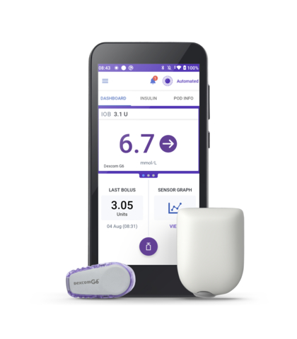 Omnipod® 5 Automated Insulin Delivery System (Photo: Business Wire)