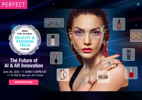 This year’s forum will showcase the most advanced generative AI technologies that are transforming the beauty and fashion industries today. (Graphic: Business Wire)