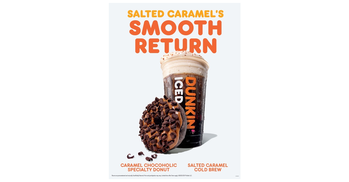 Dunkin' Donuts Sweet & Salted Cold Brew, 2017-03-20