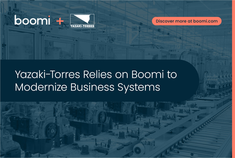Yazaki-Torres選用Boomi進行業務系統現代化（圖片：美國商業資訊）