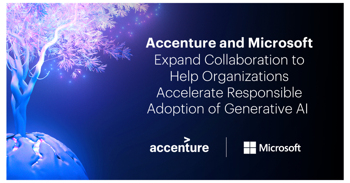 Accenture And Microsoft Expand Collaboration To Help Organizations