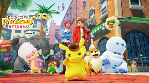 Track down Detective Pikachu Returns when it launches for Nintendo Switch on Oct. 6. (Graphic: Business Wire)