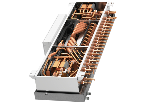 original Hybrid VRF® is a cutting-edge two-pipe VRF zoning system designed to use water instead of refrigerant in indoor spaces. (Photo: Business Wire)