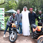 el presidente designado de la cop28 de los eau visita m kopa la galardonada empresa keniana de tecnologia financiera en el marco del foro de la energia de africa grafika numer 1