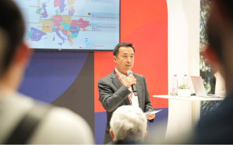 Shaowei LIU, président de l'Institut de recherche européen de Huawei, lance Tech Arena 2023 à VivaTech (Photo: Business Wire)