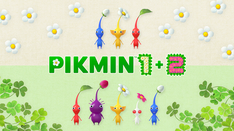 HD versions of the first two Pikmin games, Pikmin 1 and Pikmin 2, are available now for the Nintendo Switch system. (Graphic: Business Wire)