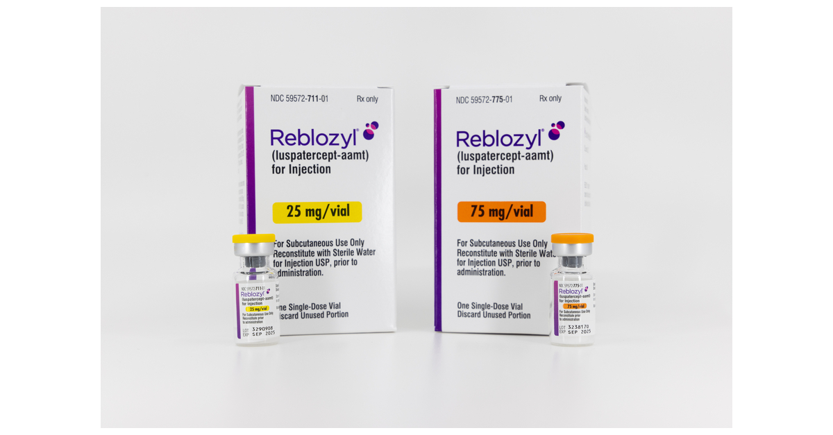 U.S. FDA Approves Bristol Myers Squibb’s Reblozyl® (luspatercept-aamt ...