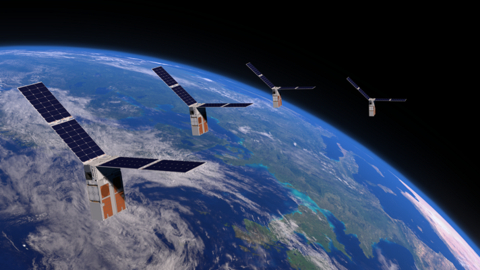 NASA’s Starling mission will test new technologies for autonomous swarm navigation on four CubeSats in low-Earth orbit. Credits: Blue Canyon Technologies/NASA