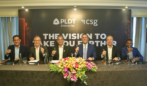 PLDT and CSG Signing Ceremony, 21 June 2023. (Photo: Business Wire)