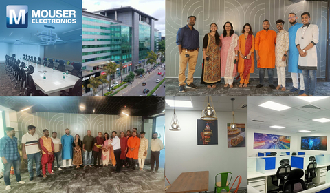 Mouser Electronics Opens Second Customer Service and Support Center in India