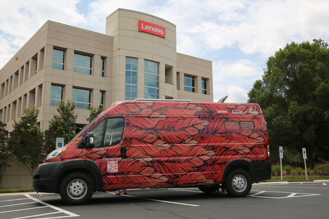 original Van at Lenovo HQ (Photo: Business Wire)
