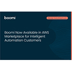 Boomi、AWSマーケットプレイスでインテリジェント・オートメーションの顧客向けにサービスの提供を開始