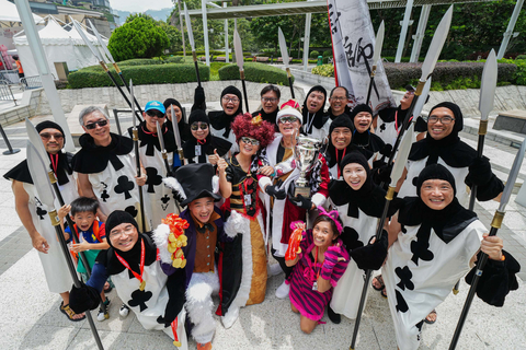 thumbnail Athletes in the Fancy Dress Competition wore creative outfits adding an air of fun to the races. (Photo: Business Wire)