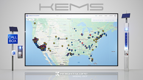Knightscope Releases All-New KEMS Software Platform (Photo: Business Wire)