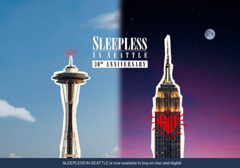 The Empire State Building and Space Needle Team Up to Celebrate the 30th Anniversary of Sleepless in Seattle (Photo: Business Wire)