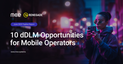 10 dDLM Opportunities for Mobile Operators (Graphic: Business Wire)