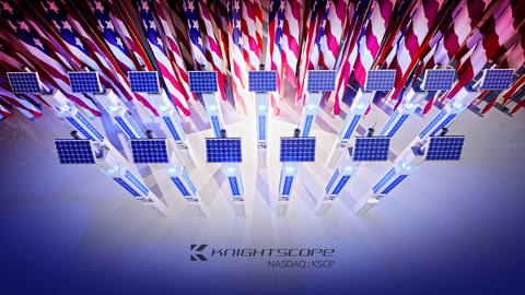 original Fort Liberty Selects TS&L as Knightscope Blue Light Tower Supplier & Integrator (Photo: Business Wire)