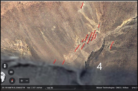 thumbnail Figure 7: Target 4; Five visible veins with historical workings (Graphic: Business Wire)