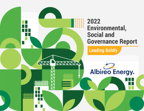 The Albireo Energy 2022 ESG Report highlights the performance and management of the company's commitments to address environmental, social and governance priorities. It also includes information about the energy cost savings, avoided emissions and reduction in natural gas consumption the company helped building owners achieve in 2022.