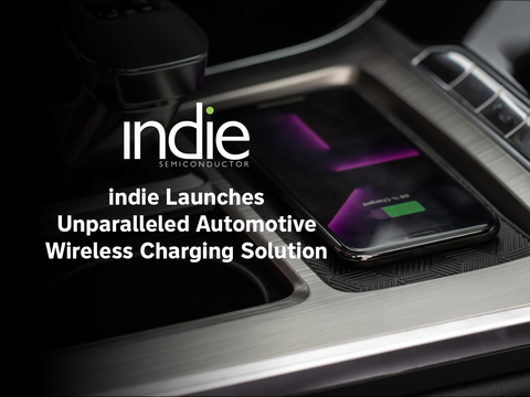 indie Launches Unparalleled Automotive Wireless Charging Solution (Graphic: Business Wire)
