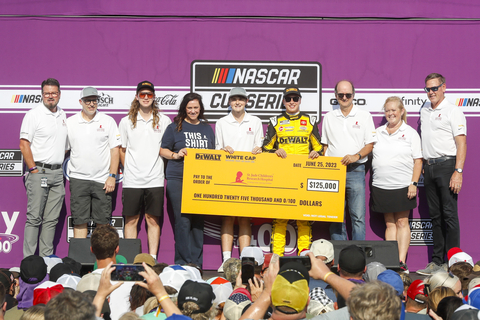 thumbnail White Cap and DEWALT donate $125,000 to St. Jude Children’s Research Hospital on Sunday, June 25, 2023. The national philanthropic partnership benefits the lifesaving mission of St. Jude Children's Research Hospital®: Finding cures. Saving children®. (Photo: Business Wire)