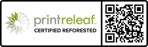 Scan the QR code to view OLG’s PrintReleaf profile and see how many trees have been planted at each reforestation project. (Graphic: Business Wire)