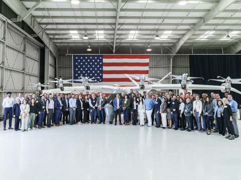 Archer hosts president Biden’s Federal AAM Interagency Working Group at flight test facility. Over 70 representatives from the DOT, White House, FAA, NASA, FCC, DOD, DHS, NTIA and other agencies attended the event , witnessing a live flight test and learning about Archer's growing readiness for commercialization in 2025. (Photo: Business Wire)