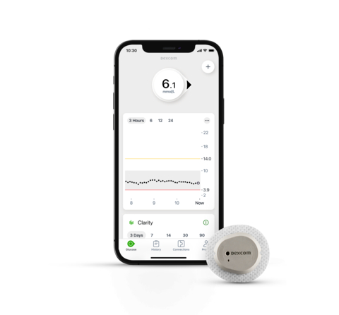 Dexcom G7 receives Health Canada approval. Compatible smart devices sold separately: dexcom.com/compatibility. (Photo: Business Wire)
