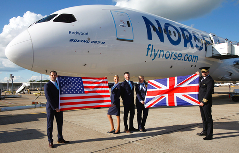 Norse Atlantic Airways launches services from Los Angeles and San Francisco to London. (Photo: Business Wire)