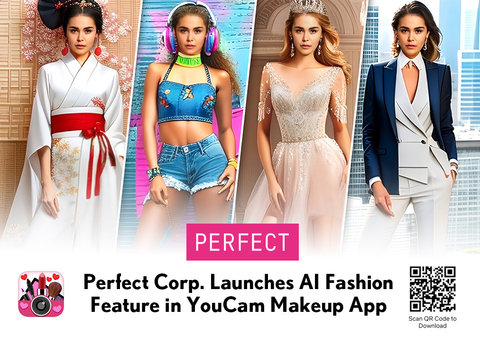 Perfect Corp. Empowers Endless Fashion Exploration with YouCam Makeup's New Transformative AI Fashion Styling Feature (Photo: Business Wire)