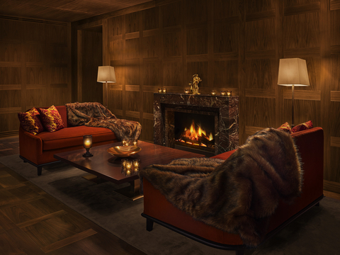 Fireplace - Punch Room at The Rome EDITION (Photo: Business Wire)