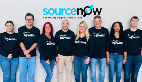 original Leading the Way: SourceNow CEO Jean-Paul Renard and the Incredible Nowians Behind Our Success (Photo: Business Wire)
