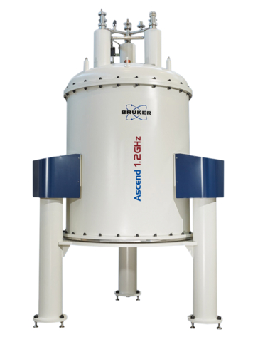 Bruker's 1.2 GHz NMR enables advanced life science and materials science research (Photo: Business Wire)