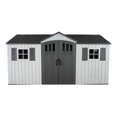 Lifetime 15' x 8' Outdoor Storage Shed (Photo: Business Wire)