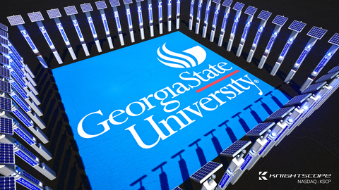 Georgia State University Chooses Knightscope Reseller TS&L to Supply and Install K1 Blue Light Towers and Call Boxes at Downtown Atlanta Campus (Graphic: Business Wire)