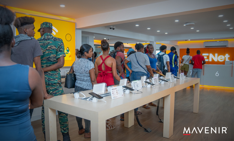 ENet launches new 4G/5G services in Guyana powered by Mavenir (Photo: Business Wire)
