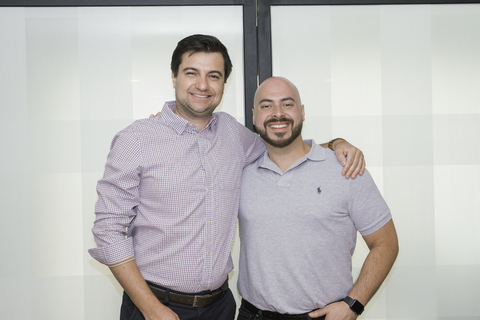 original CEO & Co-Founder Nestor Hugo Solari (Right) and Co-Founder Júlio Erdos (Left). (Photo: Business Wire)