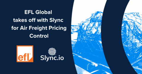 “Slync’s ability to digitize and standardize unstructured spreadsheet pricing data has transformed an inefficient process into a competitive advantage,” said Brian Catron, Global Chief Information Officer at EFL Global. (Photo: Business Wire)