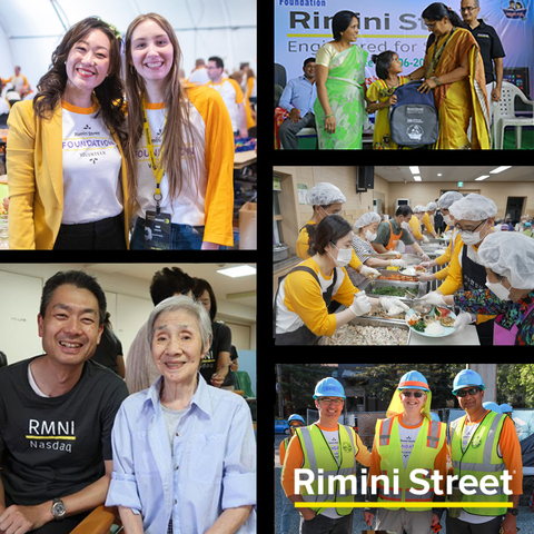 Rimini Street announced it is celebrating its 500th charitable donation made to various non-profit organizations around the world through the Rimini Street Foundation. (Photo: Business Wire)