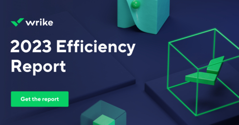 Discover the efficiency strategies essential for your organization's resilience and growth with Wrike's 2023 Efficiency Report. (Graphic: Business Wire)