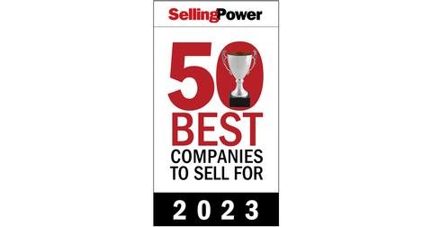 Paychex Named to Selling Power’s 2023 “50 Best Companies to Sell For” List (Graphic: Business Wire)